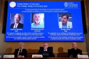 Chân dung các nhà khoa học được vinh danh với giải Nobel Vật lý 2021 (từ trái sang): Giáo sư Syukuro Manabe, 90 tuổi, người Mỹ gốc Nhật Bản; Giáo sư Klaus Hasselmann, 90 tuổi, người Đức và Giáo sư Giorgio Parisi, 73 tuổi, người Italy.
