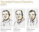 Nobel Hóa học 2023 vinh danh công trình nghiên cứu chấm lượng tử
