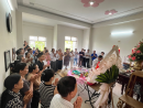 Lễ dâng hương Bà Tôn Nữ Hoàng Hương tại Trung tâm Dưỡng sinh tâm thể Bình Định