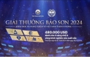 THÔNG BÁO VỀ GIẢI THƯỞNG BẢO SƠN 2024