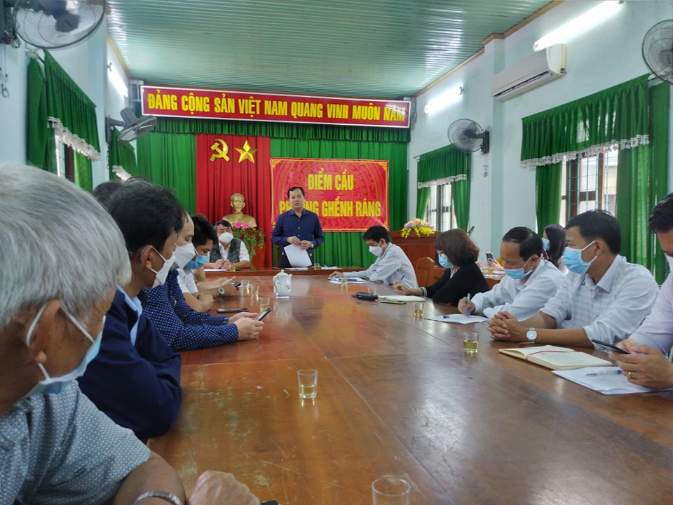 Ông Trần Đình Luân, Tổng cục trưởng tổng cục Thủy sản đang phát biểu chỉ đạo tại cuộc họp