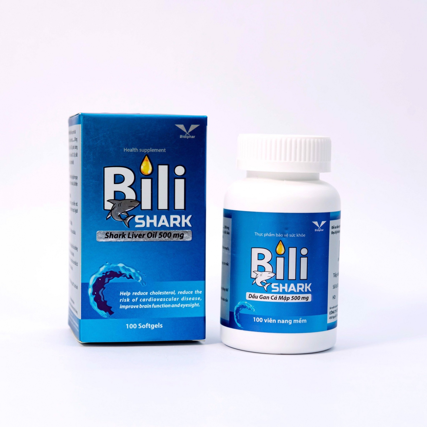 Sản phẩm dầu gan cá mập Bilishark