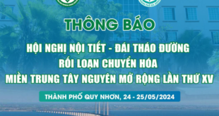 Hội nghị nội tiết – Đái tháo đường rối loạn chuyển hóa miền Trung Tây Nguyên mở rộng lần thứ IV tổ chức tại thành phố Quy Nhơn