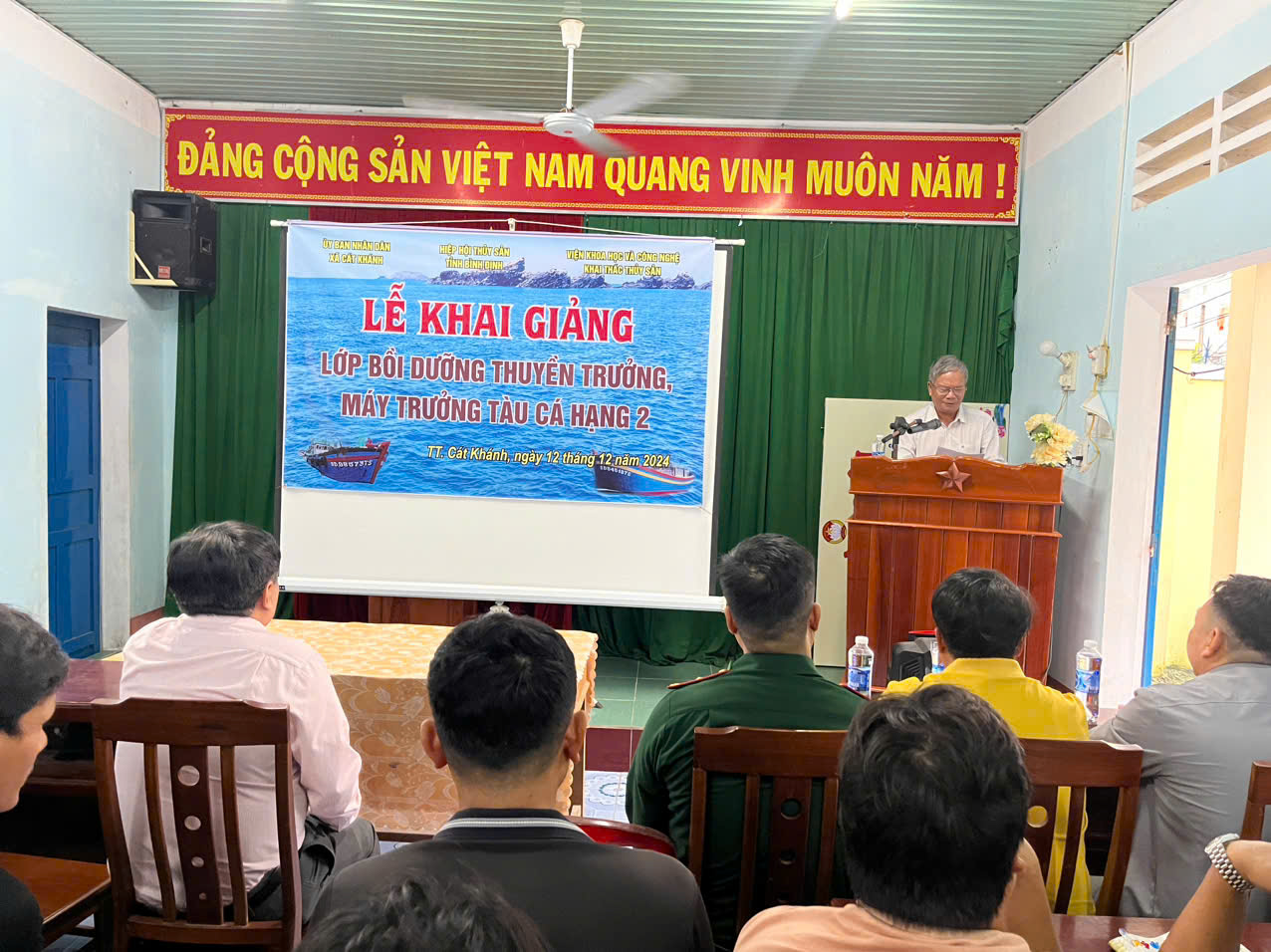 Quang cảnh buổi Lễ khai giảng